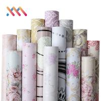 Pantalones de pared con rayas y pegatinas personalizadas de 10 m de papel de pared con cáscara de vinilo