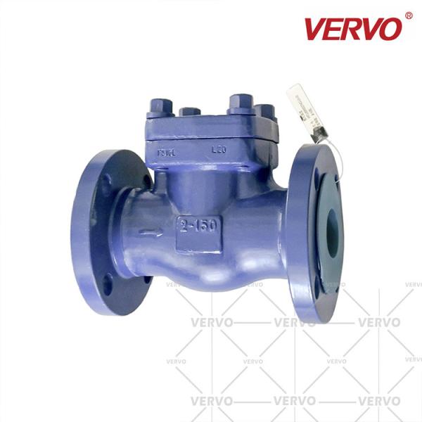 Api 602 2 DN50 Forged Steel Check Valve Class 150 NRV Vertical Lift Integral Flange Ss304