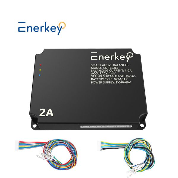 Enerkey Battery Smart Active Balancer Inverter BMS с 15S-16S 100A 150A с балансовым током 2A