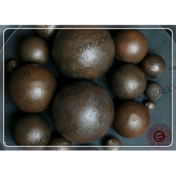 High Precision Forged Grinding Media Balls 50mm 60mm B2 B3 No Broken