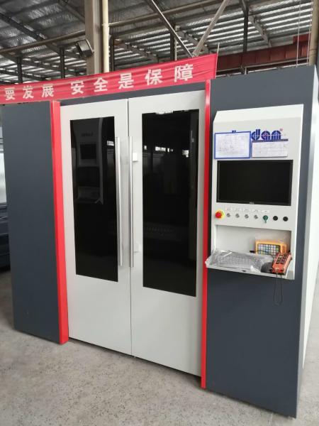 CNC Fiber Laser Sheet Cutting Machine Industrial Laser Cutter With Perfect Cooling System