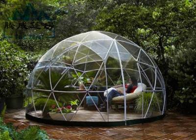 Light Frame Steel Structure Portable Dome Tent , Dome Shaped Tent 10M/20M/30M