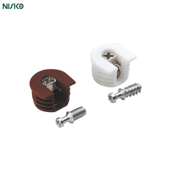Asegurar accesorios de gabinete ajustable clips de soporte de férula autoinforme