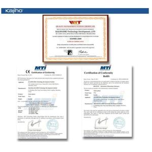 ShenZhen KALIHO Technology Co.,LTD Сертификации