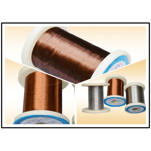 Dia 0.1mm CuNi Alloy Wire Enameled Copper Wire for Wire Wound Resistor