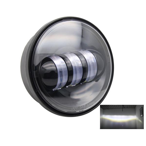30Watt Led Harley Davidson Fog Light For Jeep Wrangler Jk / 6000K Xenon White Auto Fog Lamps
