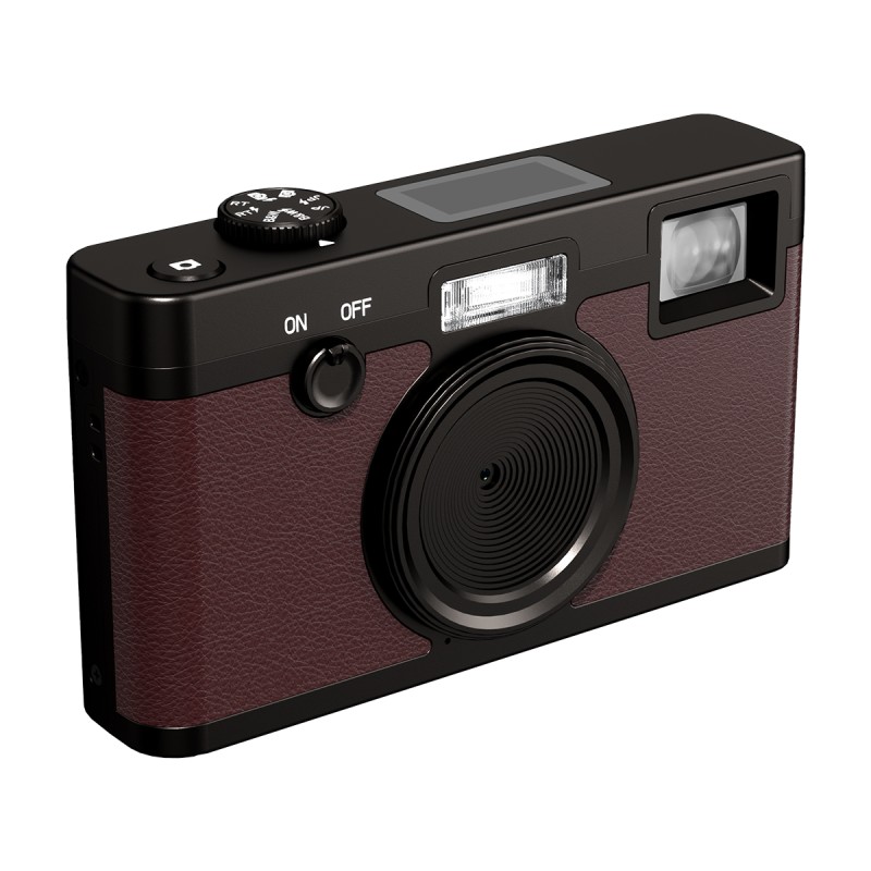 Newest Retro Screenless CMOS Digital Camera 8MP Photo 8 Mode Filters with Xenon Flash for Camping and Party As Christmas Gifts