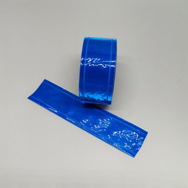 Изготовленная на заказ высокая видимость шьет на голубой ленте PVC отражательной для дорожного знака ленты безопасности одежды