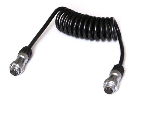 Spiral Coiled Power Wire PVC Insulation Truck Trailer Harness SGS Certificate