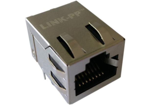 Tyco 6605810-1 Magnetic RJ45 Jack 1000Base-T Schematic Without LEDs LPJG16506CNL