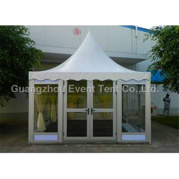 10 x 10 m large aluminum structure large wedding pagoda tent for sale with white cover