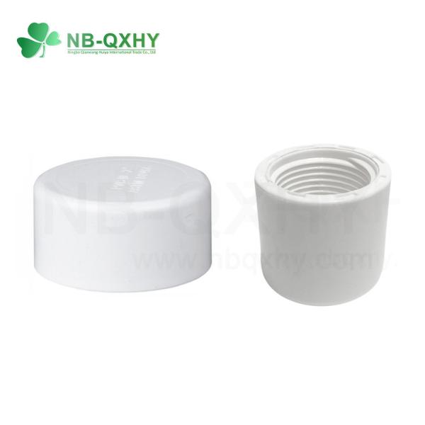 OEM PVC UPVC Sch40/80 Plastic Elbow Pipe Fittings for Water System 1/2 4 Equal