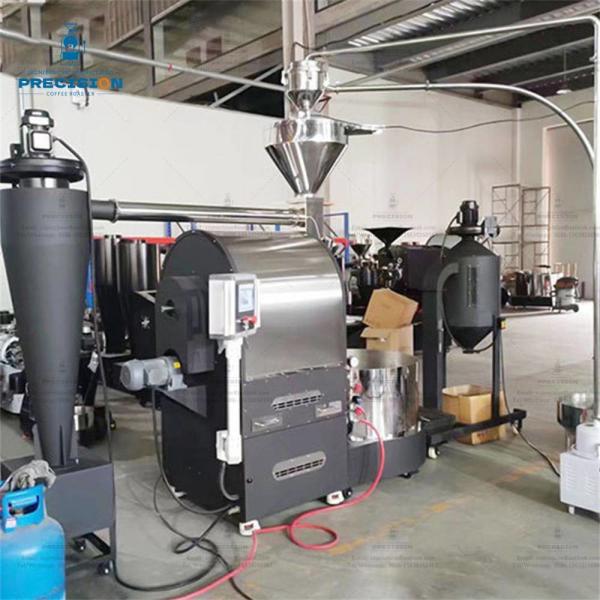 Máquina de torrefação de grãos de café em larga escala