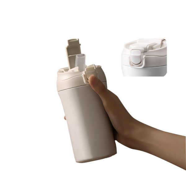 2023 Outdoor Travel Essential Double-Layer Stainless Steel Vacuum Thermos with Handle