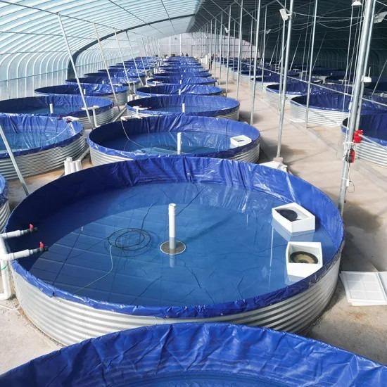 Blue Whale PVC Tarpaulin Fabric Water Bladder Tank Fabric