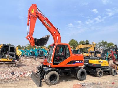 Used Doosan DH150W-7 Excavator Original Japan  Industrial WHEEL Excavator For Family , Hydraulic , Second Hand