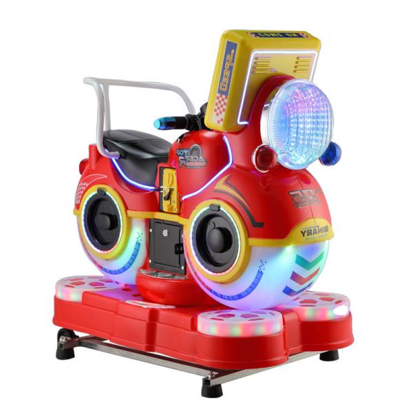 Metal Acrílico Material Plástico Interior Redemption Elétrico Crianças Carros de Corrida Jogo Machin