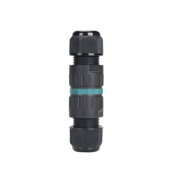 M25 Waterproof Circular Connector 2-Pin IP68 Rated 450V with 100% Dustproof Protection