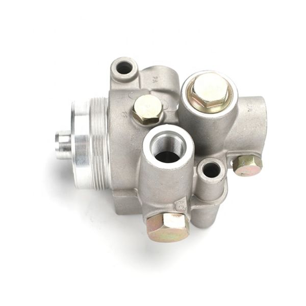 4630525 Excavator Filter , Hydraulic Oil Filter Head For ZX120-3 ZX200-3 ZX330