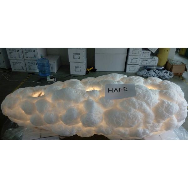 Гигантское раздувное облако воздушного шара рекламы освещая 0.6м 2м Дяматер