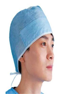 Polypropylene Disposable Head Covers , Sweat Absorption Disposable Surgical Caps For Men