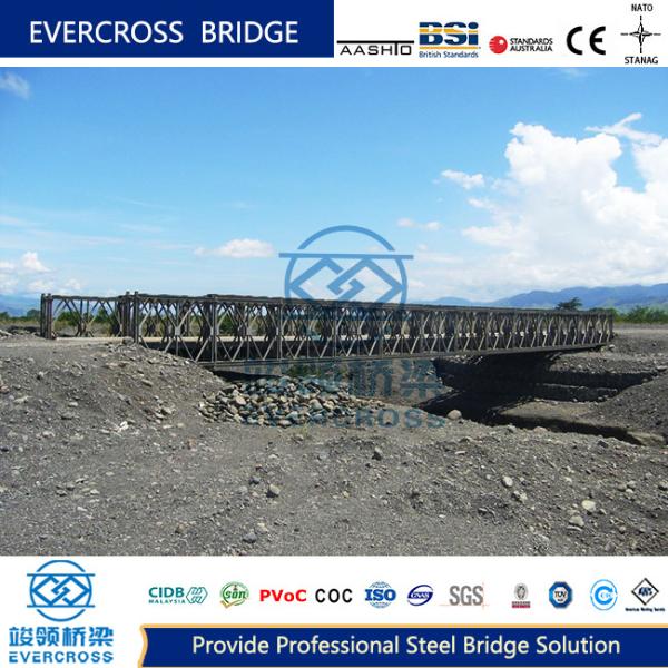 Puente de concreto de acero de una sola vía