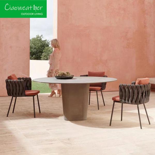 Customized Metal Garden Set Most Popular Professional and Stylish Outdoor Furniture Chair Set with Waterproof