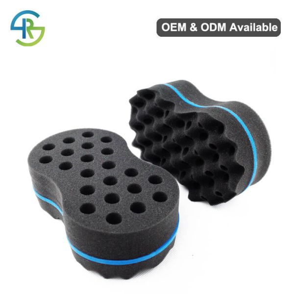 9mm 15mm Hole Hair Twist Sponge Natural Hair Sponge Afro Foam Brush