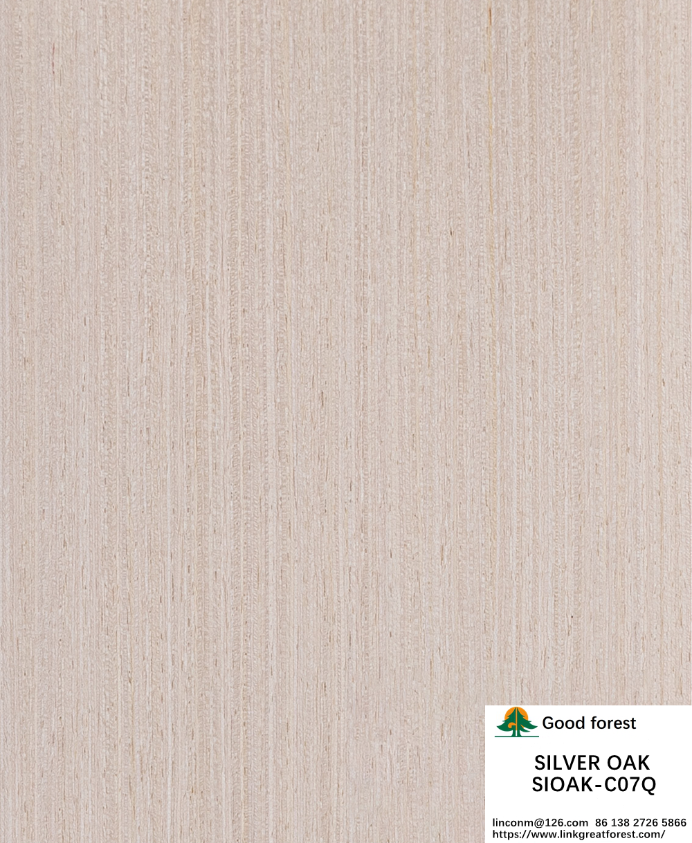 Инженерный шпон из серебристой груши, четверть разреза, хорошая цена для декоративных панелей 2500-3200 мм OAK-1Q / 2Q / 070Q / 181Q / 837Q