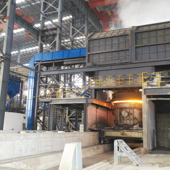 Forja de fornos de refino de aço por tratamento térmico