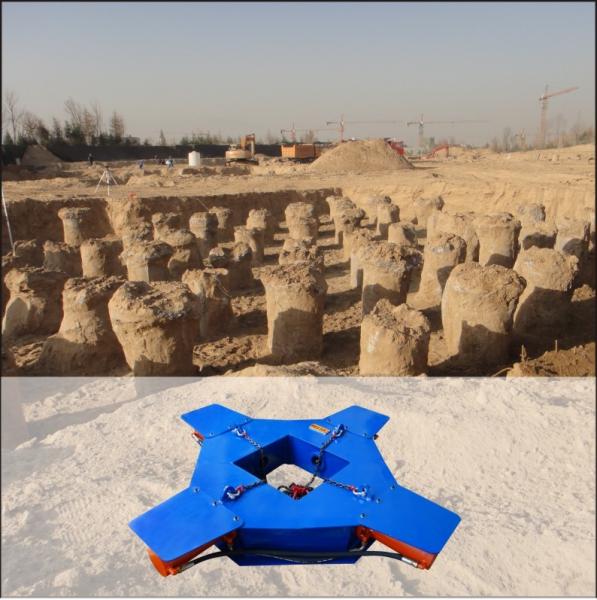 Cutting concrete pile head machine BYP500S Concrete foundation pile Hydraulic pile breaker