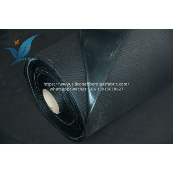 Tejido de fibra de vidrio recubierto de silicona de 1000 mm Resistente al calor de -40 a 200 °C