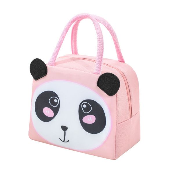 Cute Cartoon Style Thermal Food Delivery Insulated Cooler Bag for Kids Customized Color