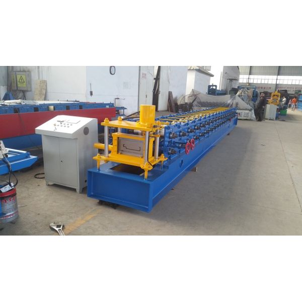 3 Tons Shutters Door Frame Roll Forming Machine 180mm Width With PLC Control