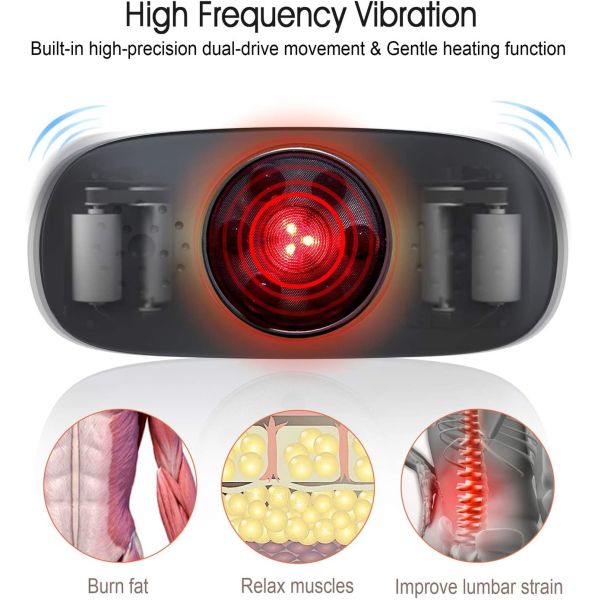 Rechargeable Belly Slimming Belt Weight Lose Waist Slimming 6000rpm/Min