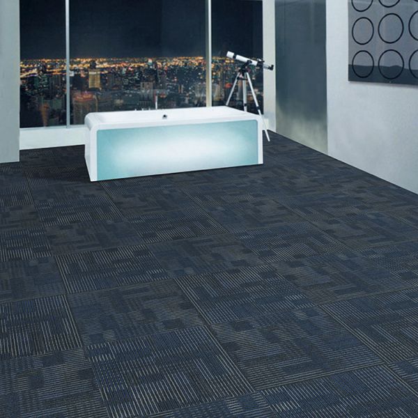 Multi-Level Construction Modern Style Gray Carpet Tile for Theatre Performance Space