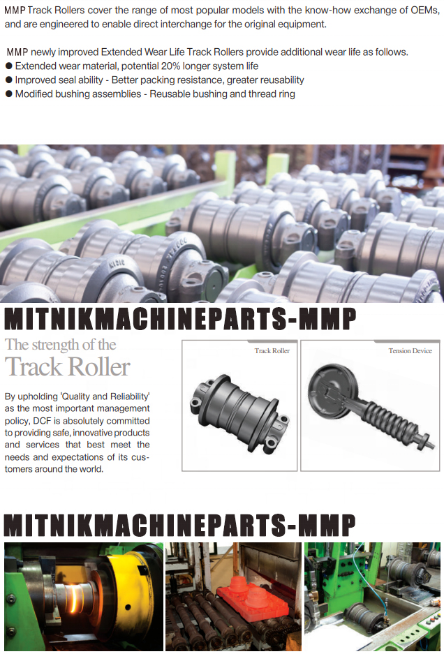 John Deere Compatible Bulldozer Undercarriage Parts for CAT D3 D3B D3C D3G DF/SF