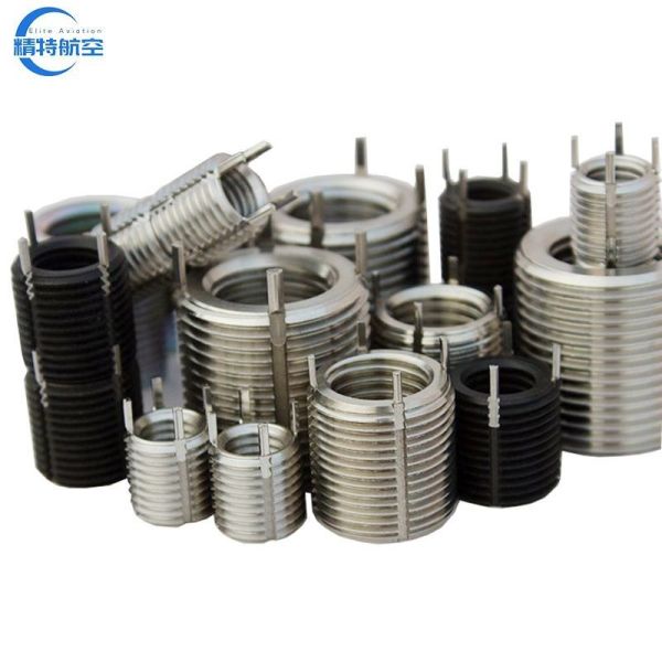 Stainless Steel 1.4305/Carbon Steel High Strength Thread Repair Kit Key Locking Insert for Customized Lightweight Nut Insert