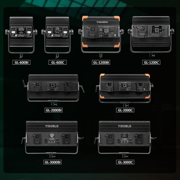 Полный металл Rgbw светодиодный фотоаппарат 200w Телевизионное оборудование Cri 95ra Для освещения видеостудии