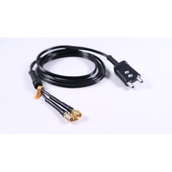 Compatible With Style LEMO 00 Plug To One Microdot And One Large Microdot KBA-531 Cable