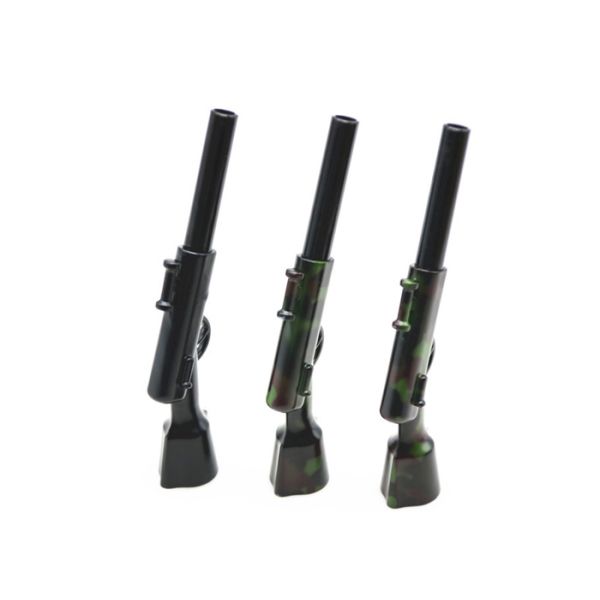 Gun Style Hand Metal Tobacco Smoking Pipes , Mini Gift Tobacoo Pipe