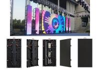 O contexto interno 3840Hz silencioso da fase da tela do diodo emissor de luz de HD P3.9 refresca a taxa, armário de 500x500mm, 1920hz taxa, sistema de controlo da nova
