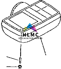 K1047760 Excavator Gauge Display Monitor 7834-76-3001 7834-76-3002 7834-77-3000 7834-77-3001