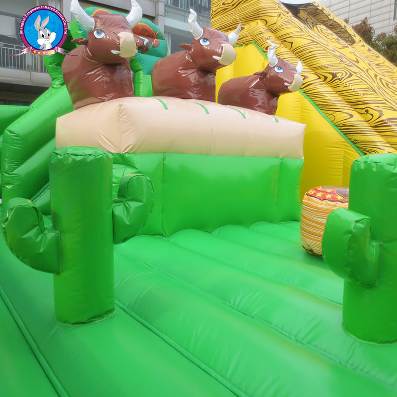 Factory Sale Inflatable Amusement Playground Fun City Bouncing Castles Inflatables