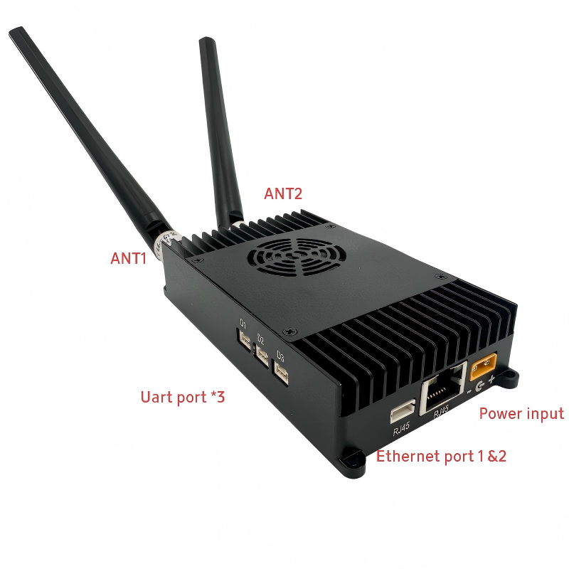 Lightweight Drone Video Transmitter with 150km Transmission Range and 30Mbps Throughput