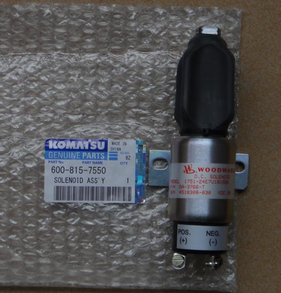Japan,KOMATSU Diesel engine parts,solenoid valve for komatsu,600-815-7550,6008157550