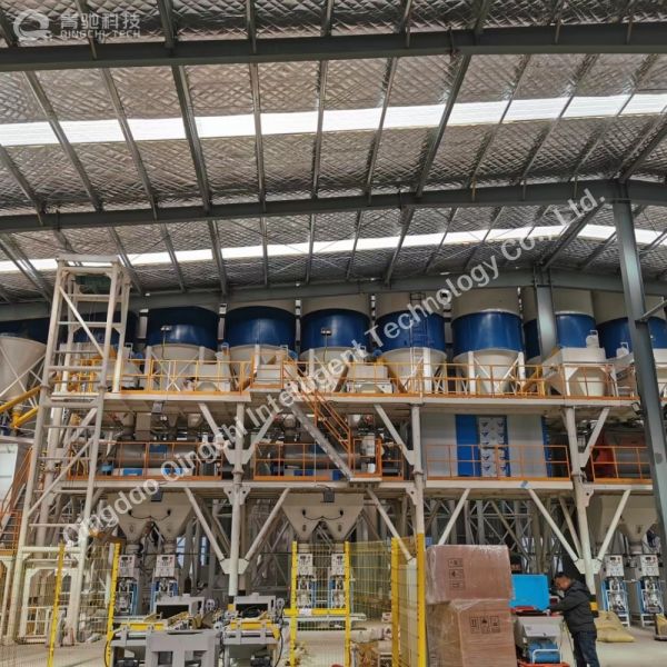 120T/Day Gypsum Powder Production Line Semi Automatic Or Fully Automatic