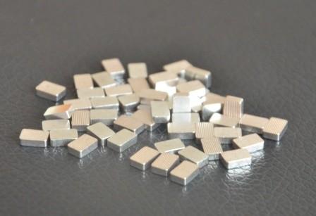 Trimetal Silver Alloy Contacts AgCuFe Silver Plated Copper Button Contact