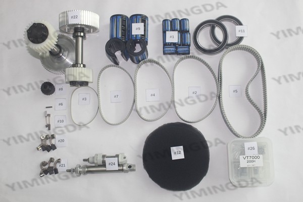 PN 120267 Фланцевый карбидный наконечник GTS 1000 часов # 23 Части для резака VT7000