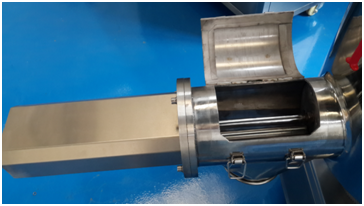 One Shaft Cosmetic Powder Mixer , 10KGS Capacity CE Standard / 2800RPM